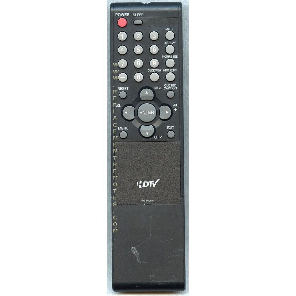 Orion 076R0MJ030 TV Remote Control