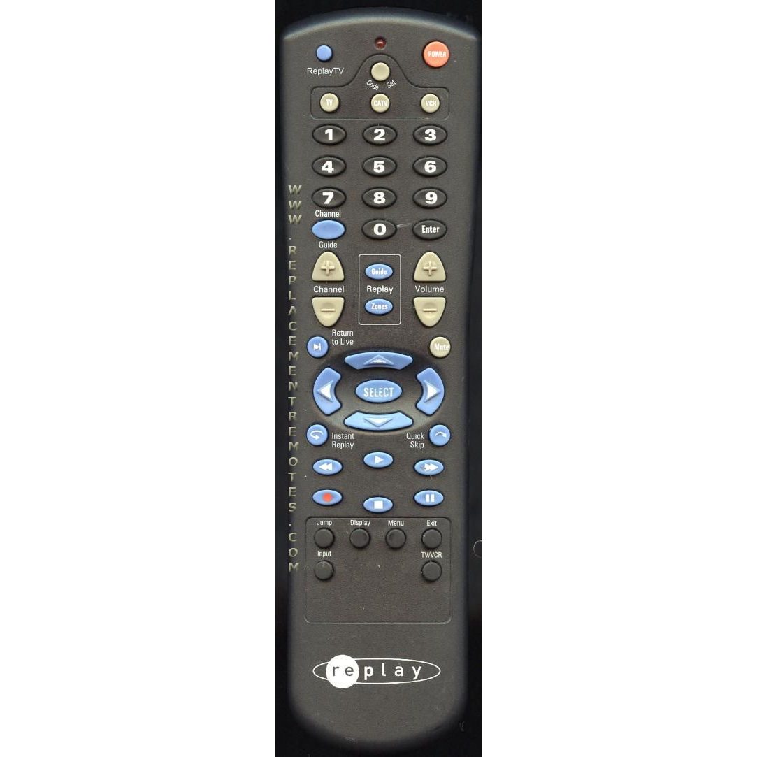 Panasonic 3402W01 Replay TV DVDR Remote Control