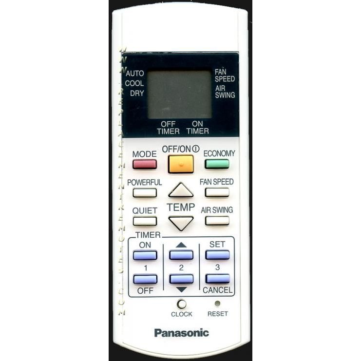 Panasonic A75C2598 Air Conditioner Remote Control