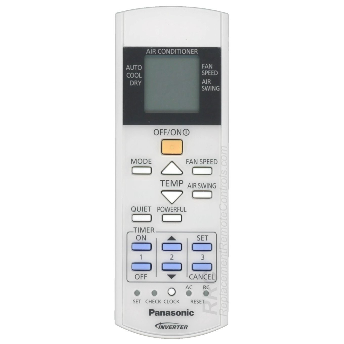 Panasonic A75C3580 Air Conditioner Remote Control