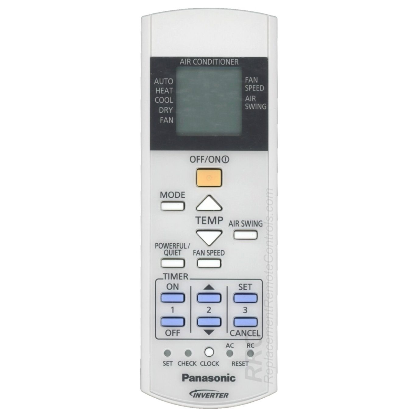 Panasonic A75C4643 Air Conditioner Remote Control