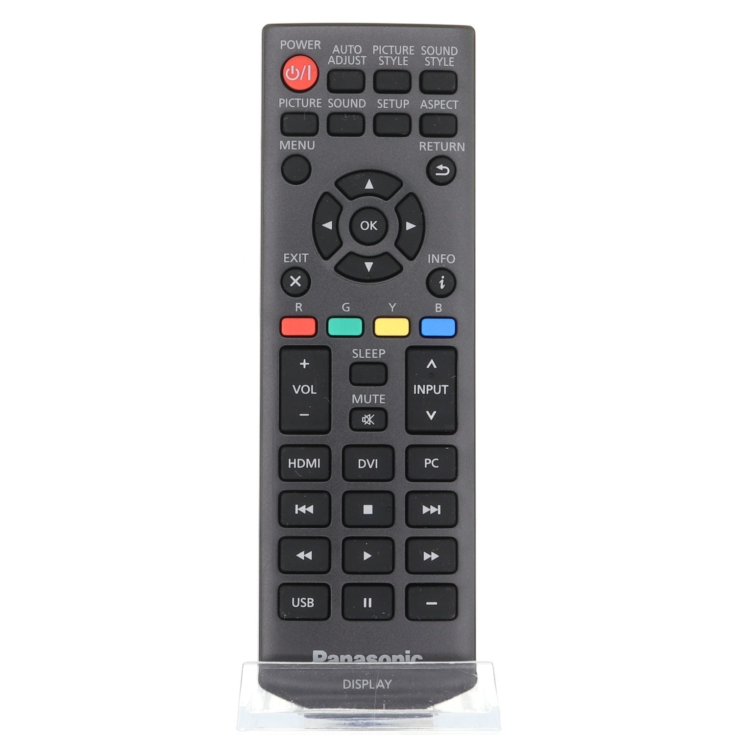 Panasonic DPVF1671ZA Monitor Remote Control