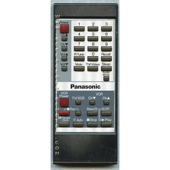 Panasonic EUR50424 TV/VCR Remote Control