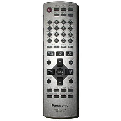 Panasonic EUR511011 Audio Remote Control