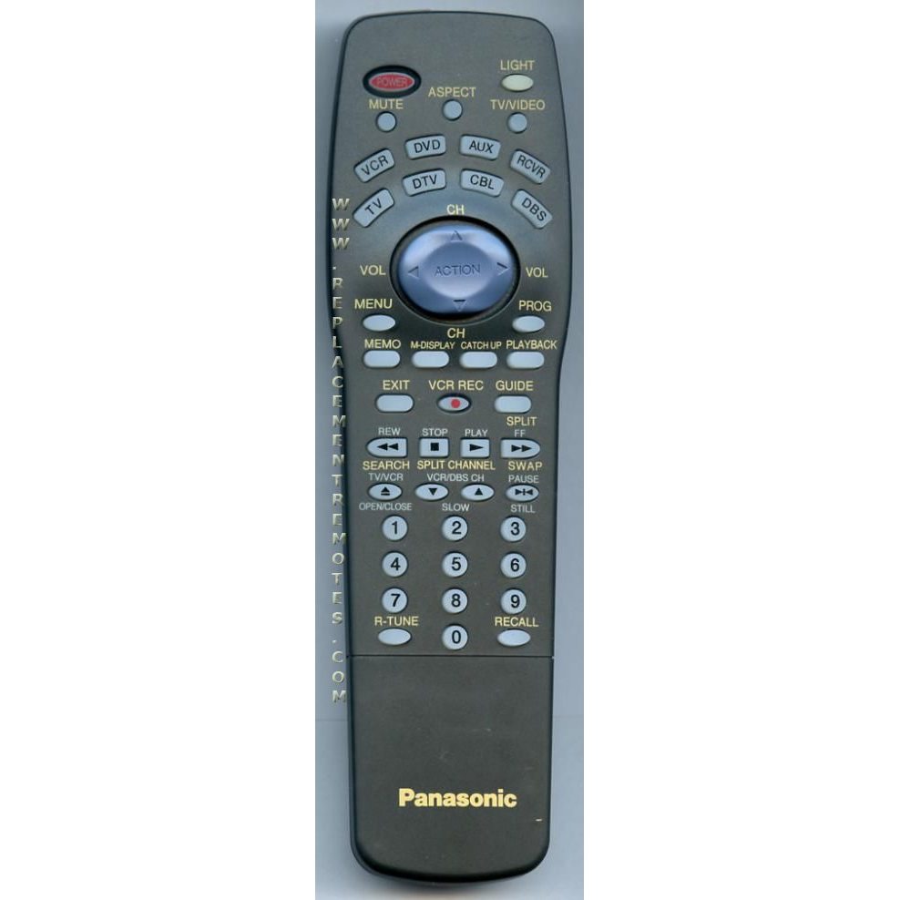 Panasonic EUR511153A TV Remote Control