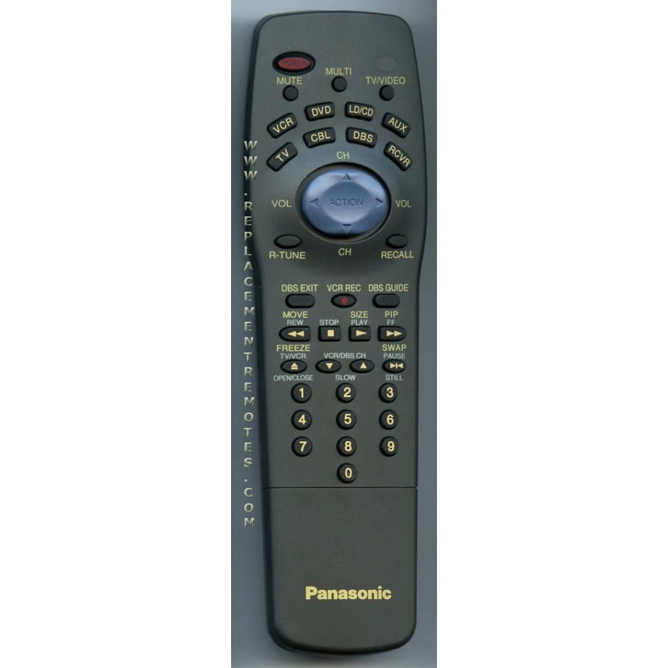 Panasonic EUR511170B TV Remote Control