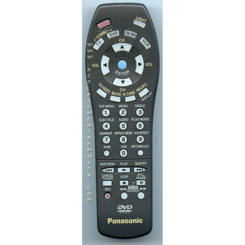 Panasonic EUR511503 TV/DVD Remote Control