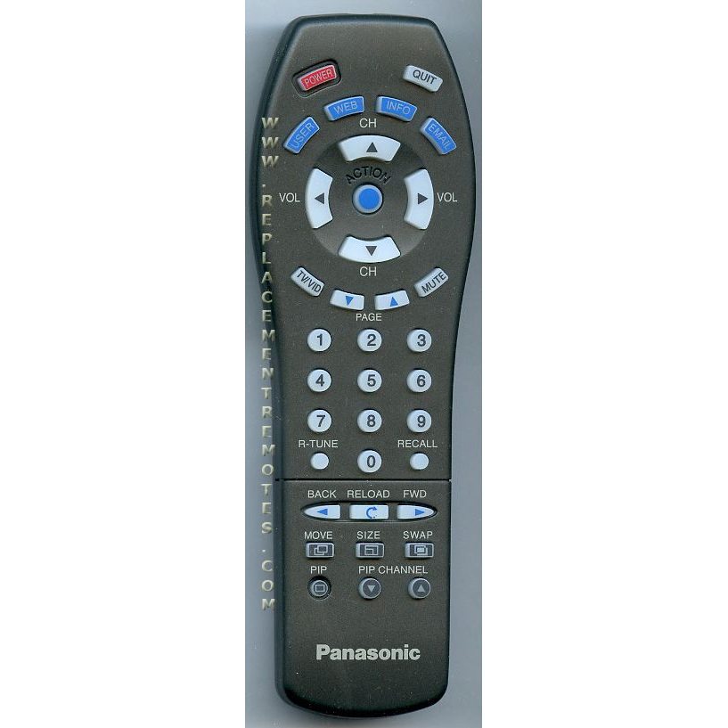 Panasonic EUR511518 TV Remote Control