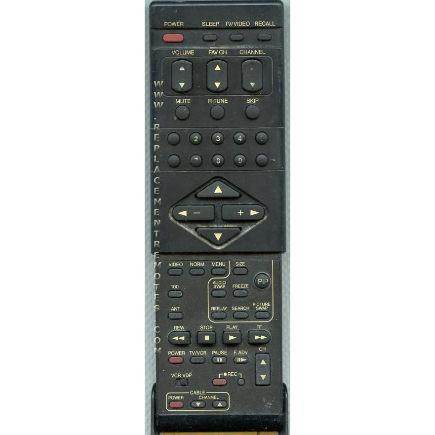 Panasonic EUR51619 TV/VCR Remote Control