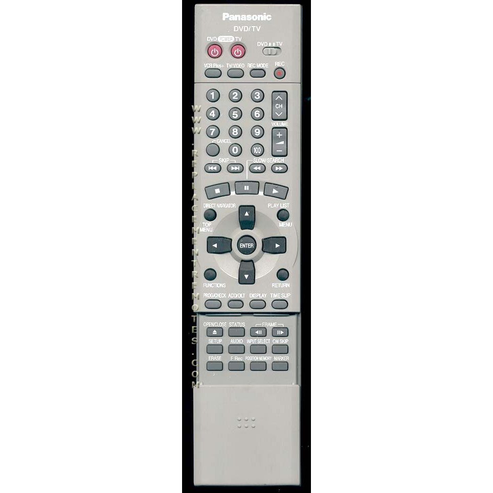 Panasonic EUR7615KJ0 TV/DVD Remote Control