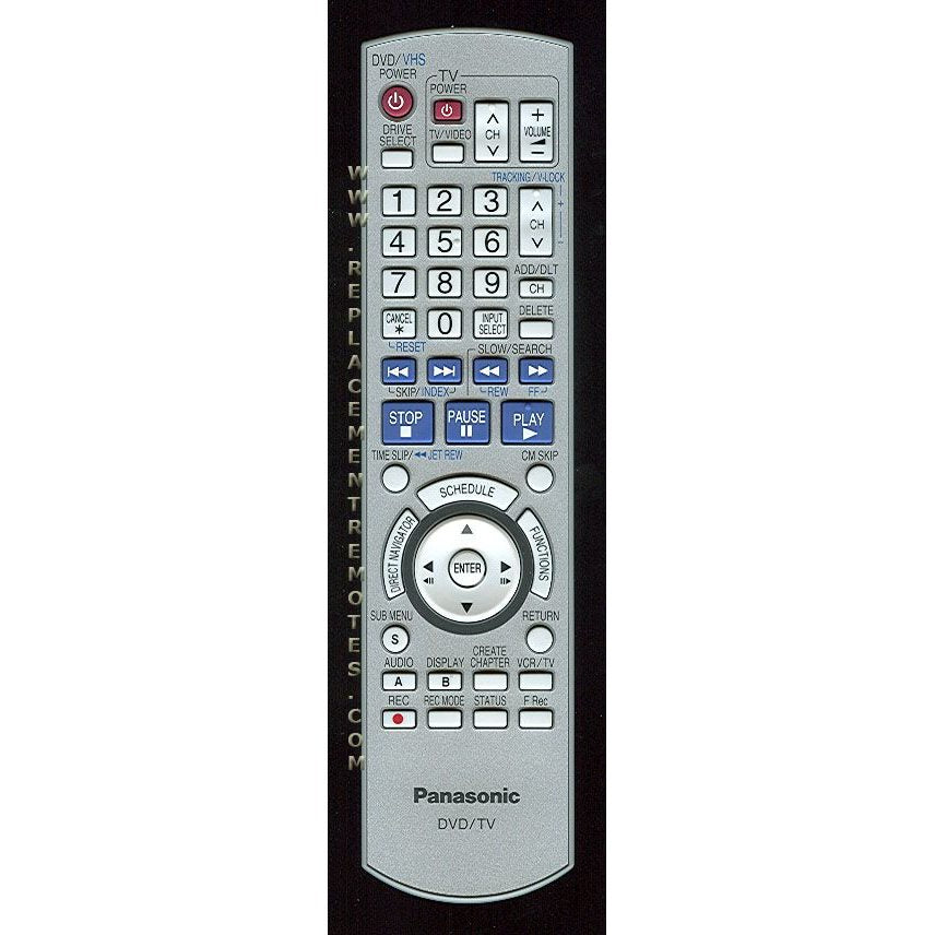 Panasonic EUR7659Y70 TV/DVD Remote Control