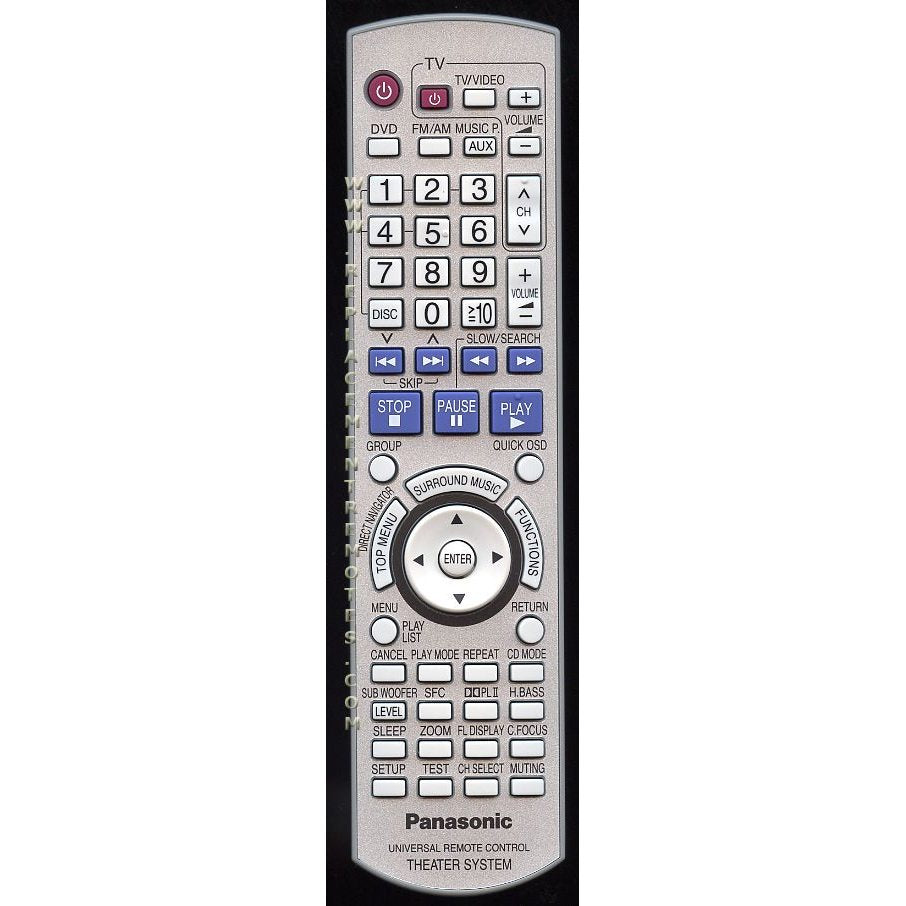 Panasonic EUR7662Y30 Home Theater Remote Control