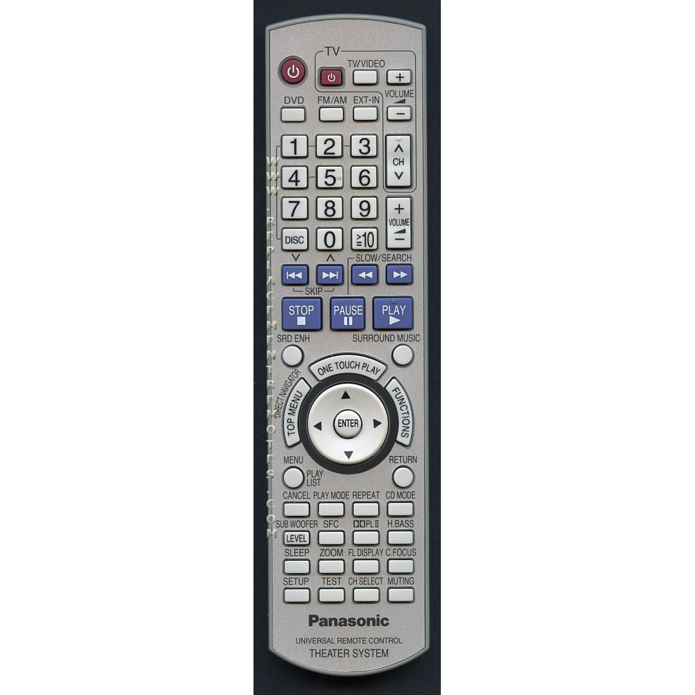 Panasonic EUR7662Y40 Home Theater Remote Control