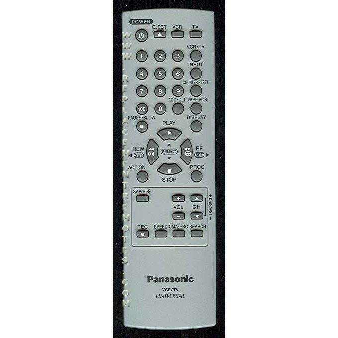 Panasonic EUR7723KB0 TV/VCR Remote Control