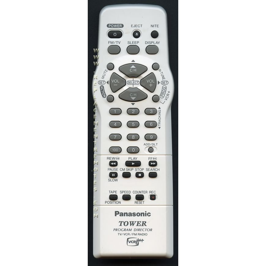 Panasonic LSSQ0192 TV/VCR Remote Control