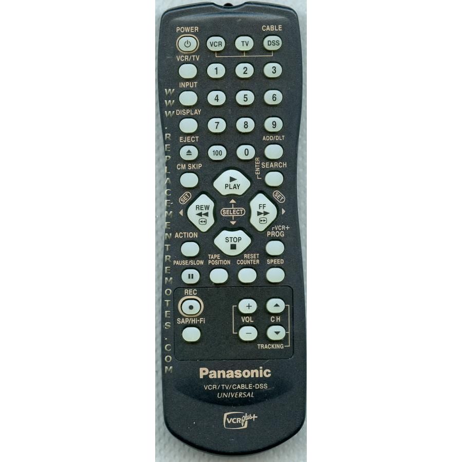 Panasonic LSSQ0234 TV/VCR Remote Control