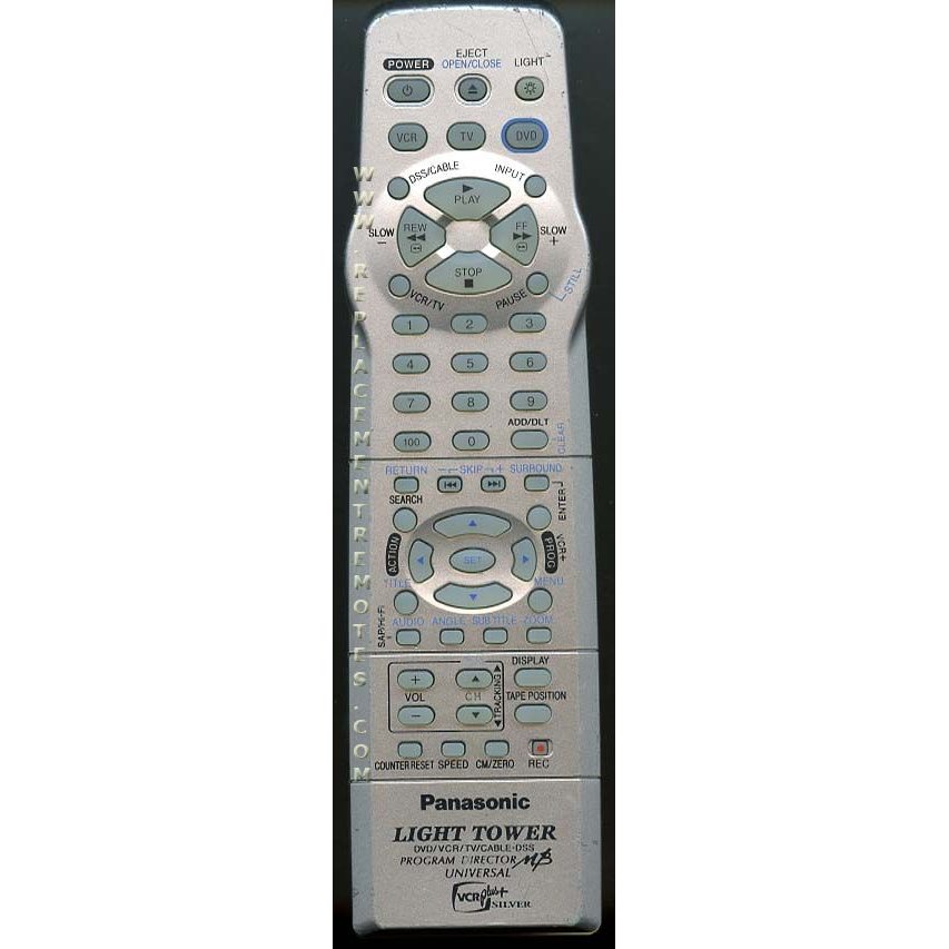 Panasonic LSSQ0303 DVD/VCR Remote Control