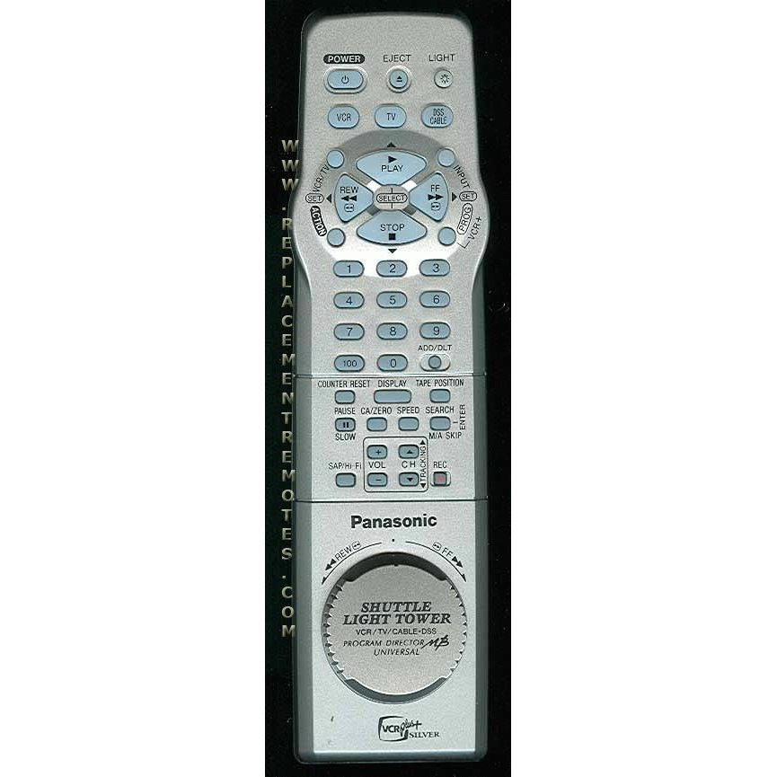 Panasonic LSSQ0314 VCR Remote Control