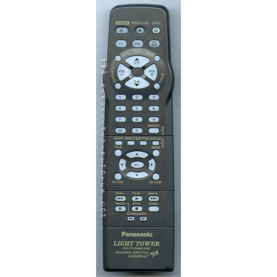 Panasonic LSSQ0321 TV/DVD Remote Control