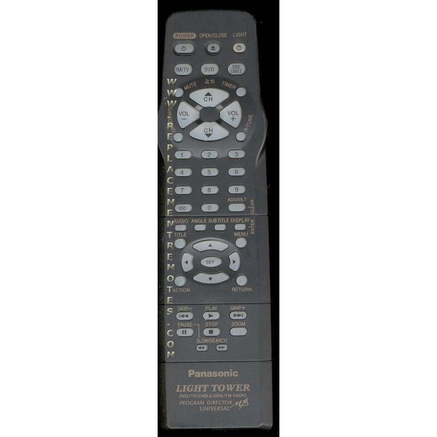 Panasonic LSSQ0346 TV/DVD Remote Control