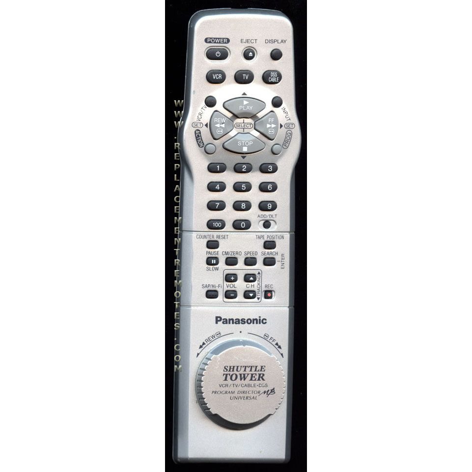 Panasonic LSSQ0388 VCR Remote Control