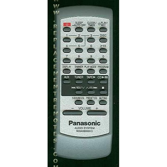 Panasonic N2QAGB000015 Audio Remote Control