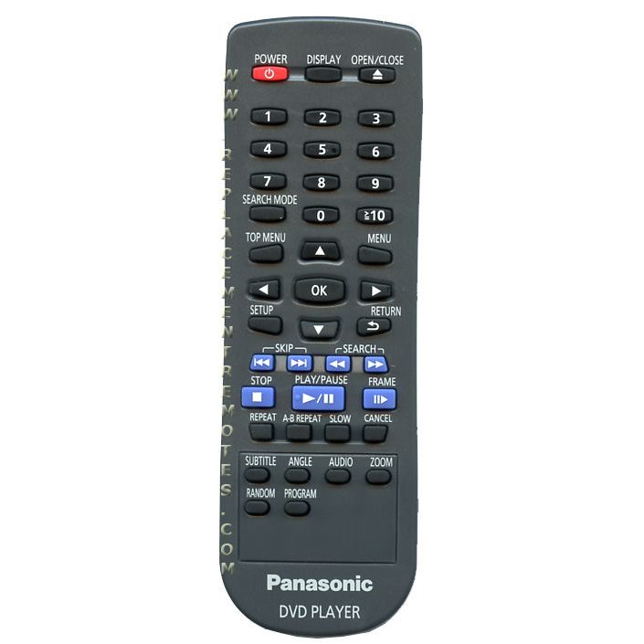 Panasonic N2QAJA000001 DVD Remote Control