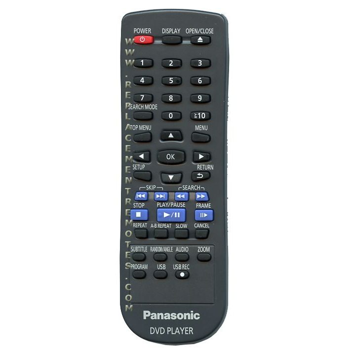 Panasonic N2QAYA000014 DVD Remote Control