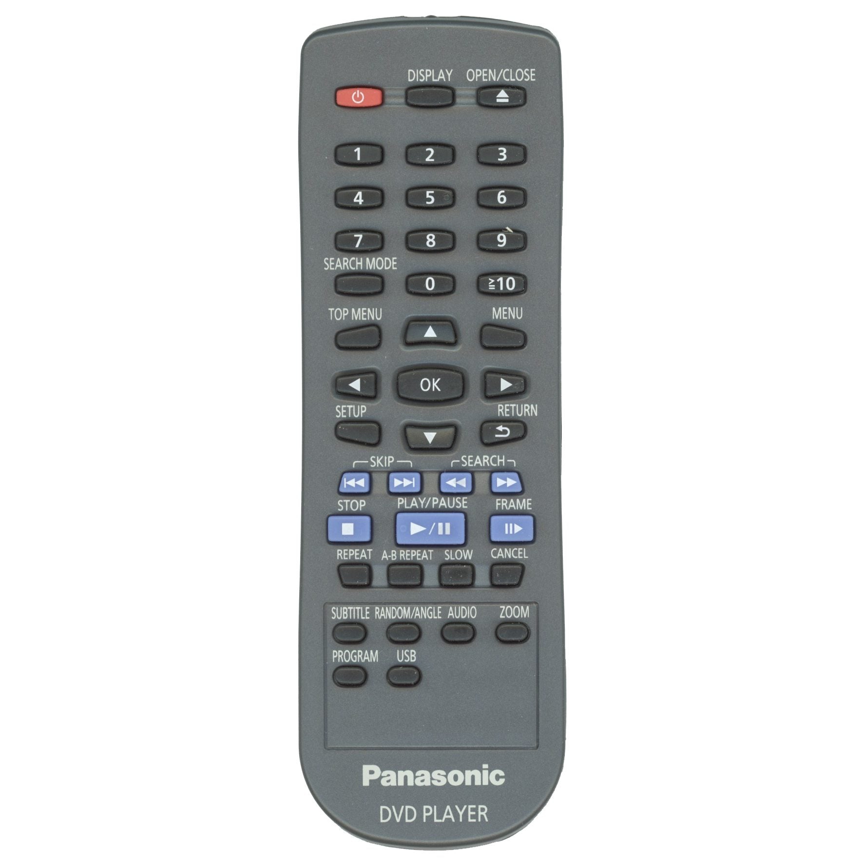 Panasonic N2QAYA000080 DVD Remote Control