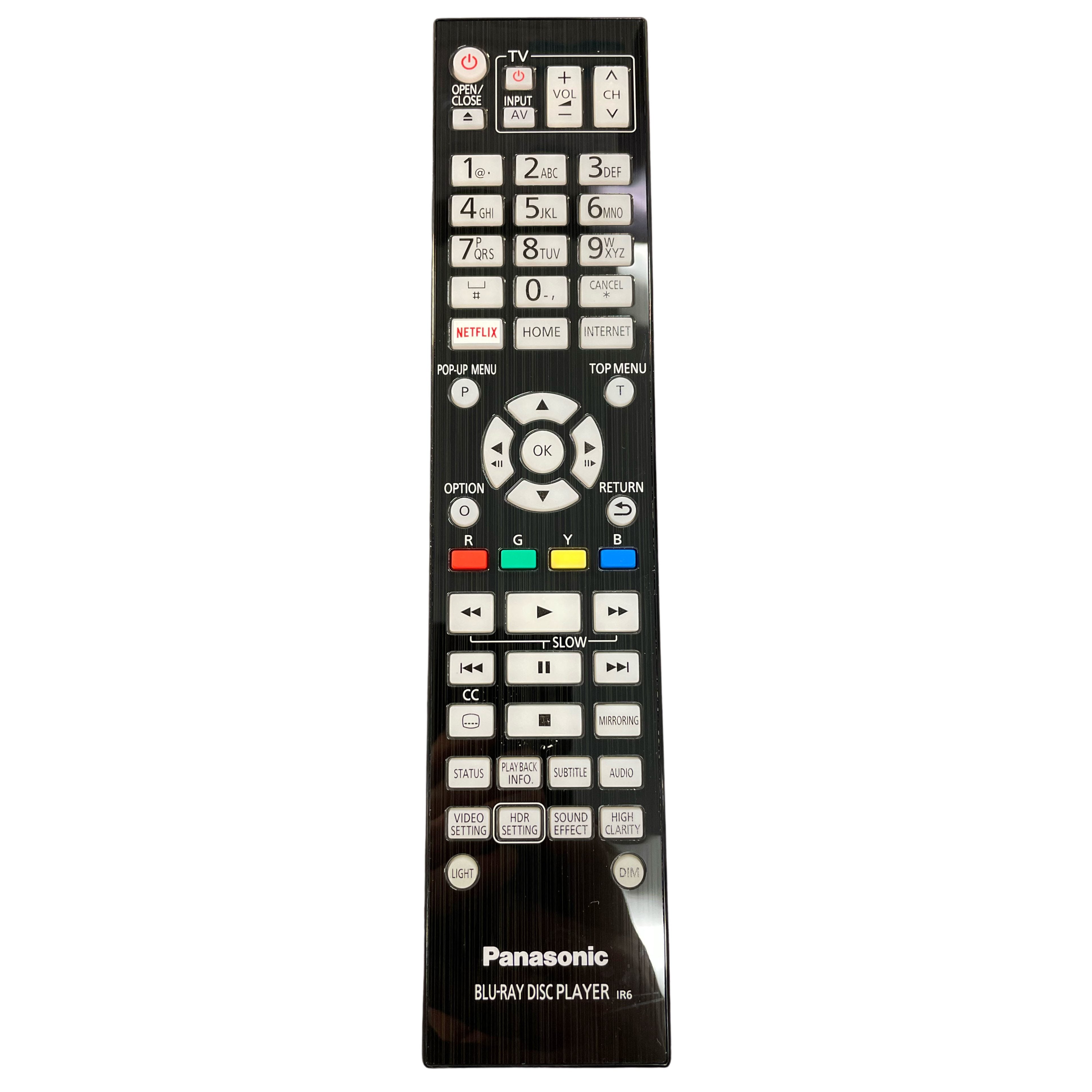 Panasonic N2QAYA000175 Blu-ray Home Theater Remote Control - N2QAYA000175