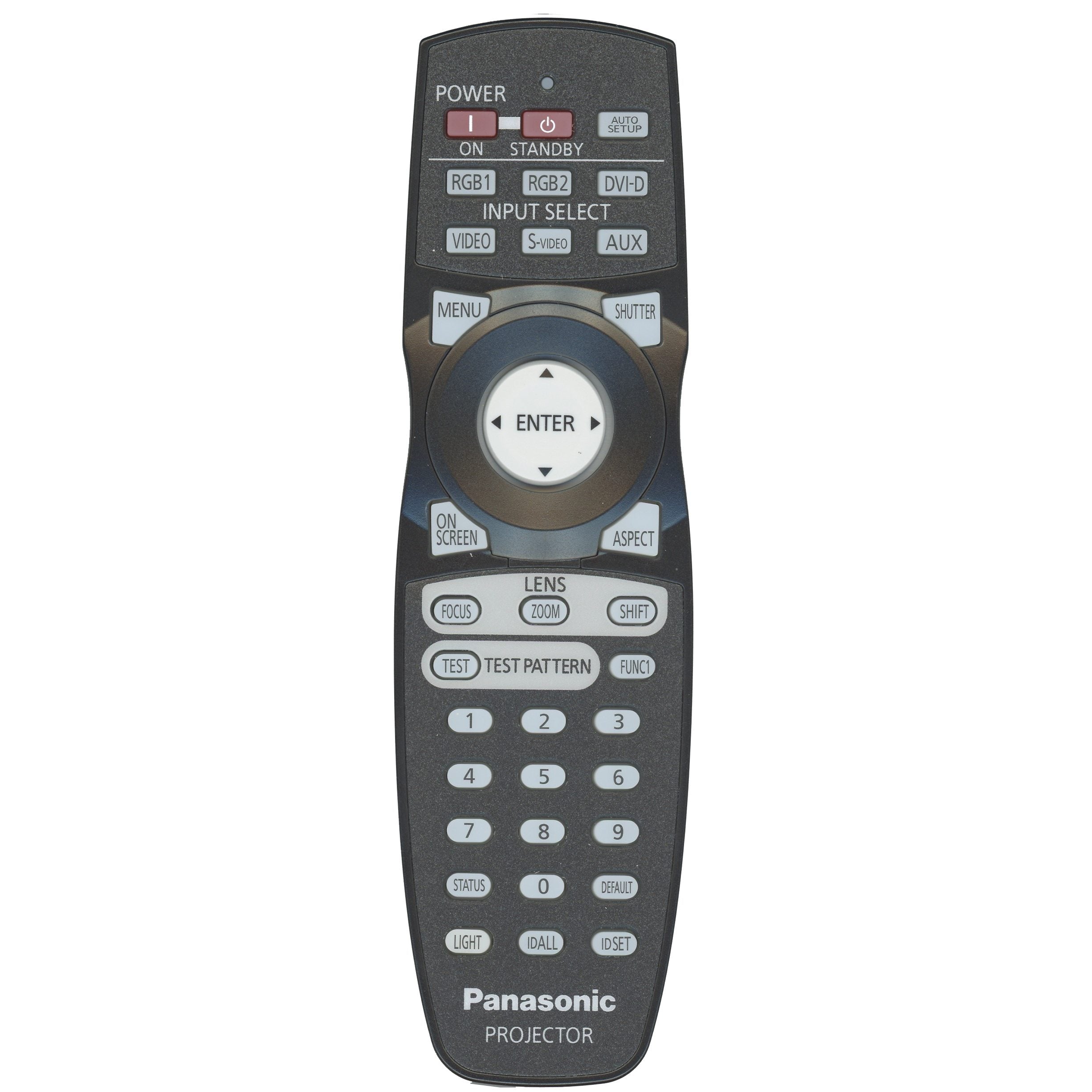 Panasonic N2QAYB000076 Projector Remote Control