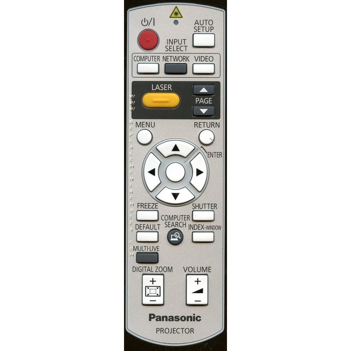 Panasonic N2QAYB000152 Projector Remote Control