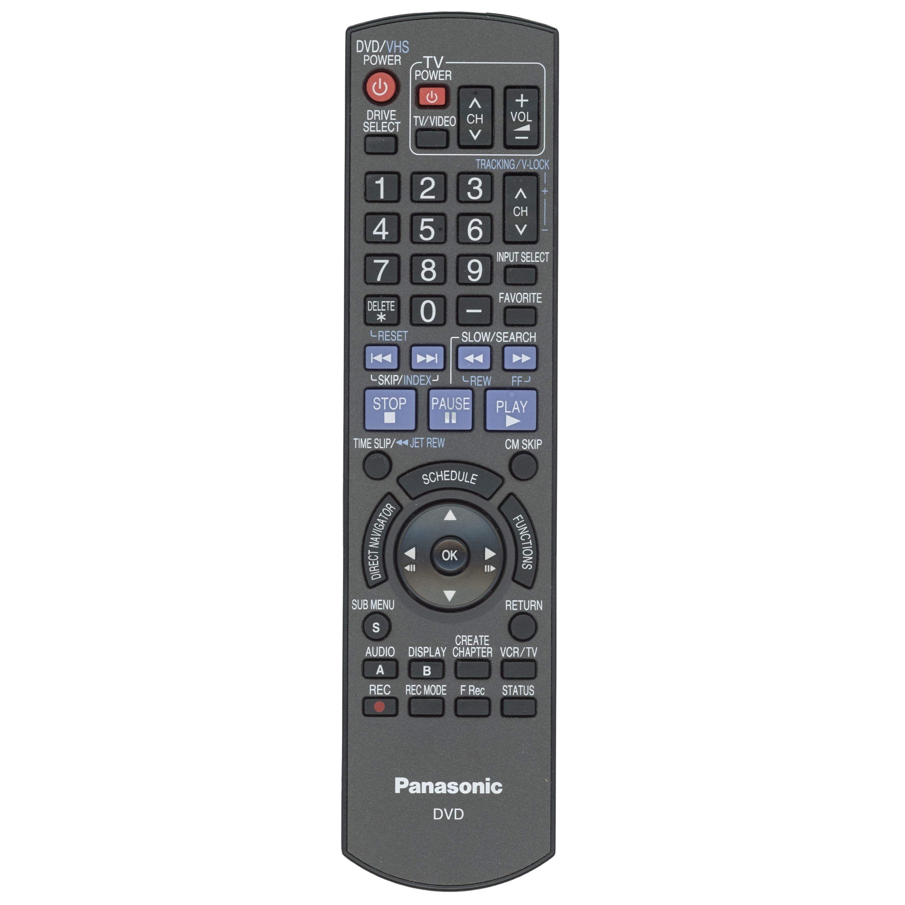 Panasonic N2QAYB000197 DVDR Remote Control