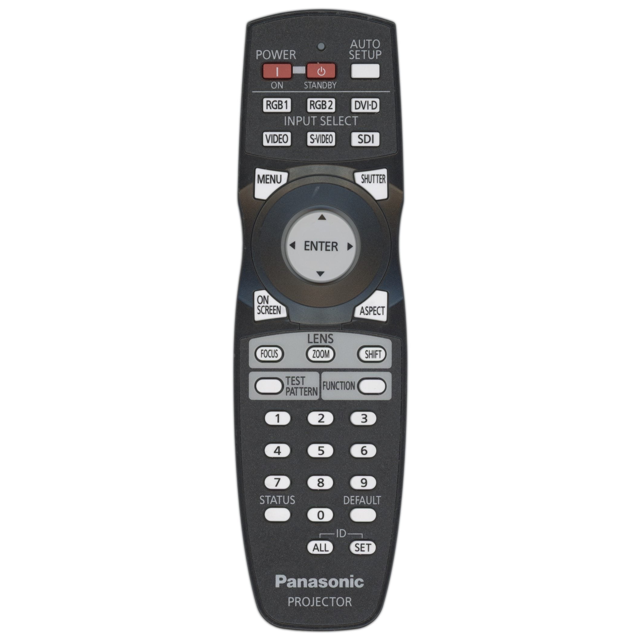 Panasonic N2QAYB000371 Projector Remote Control