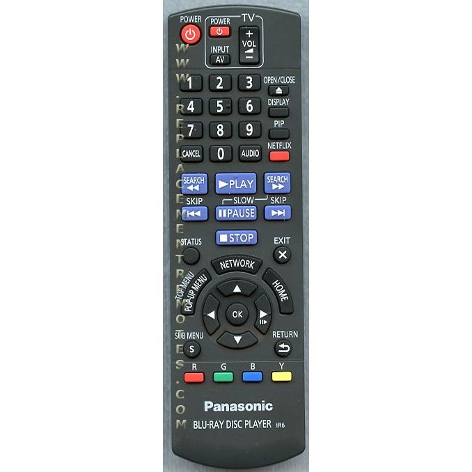 Panasonic N2QAYB000575 Blu-ray Remote Control