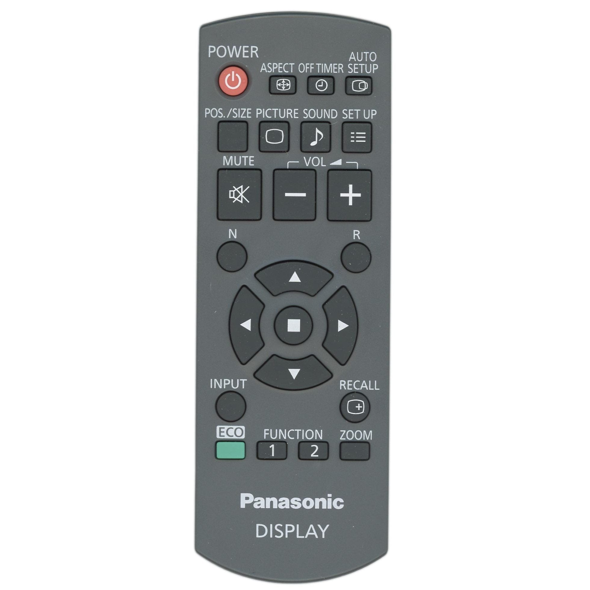 Panasonic N2QAYB000691 Monitor Remote Control