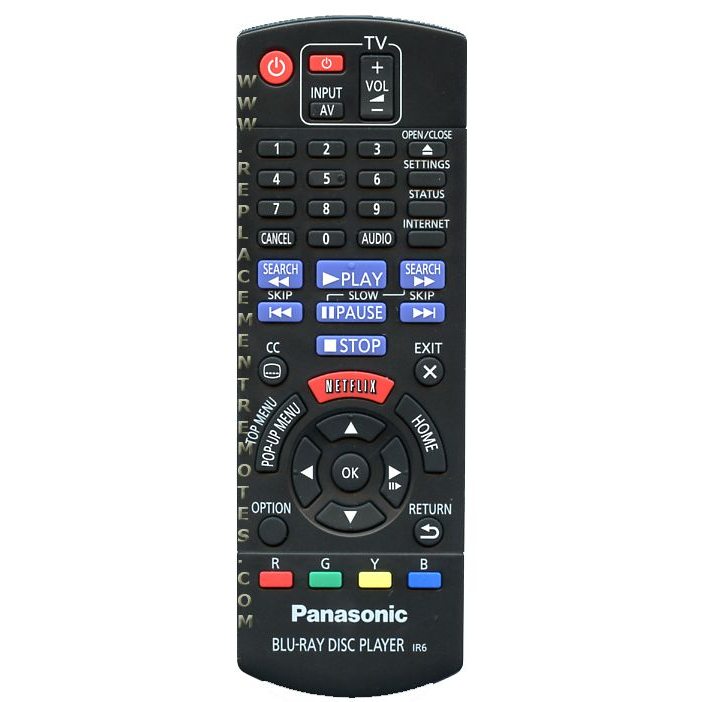 Panasonic N2QAYB000952 Blu-ray Remote Control