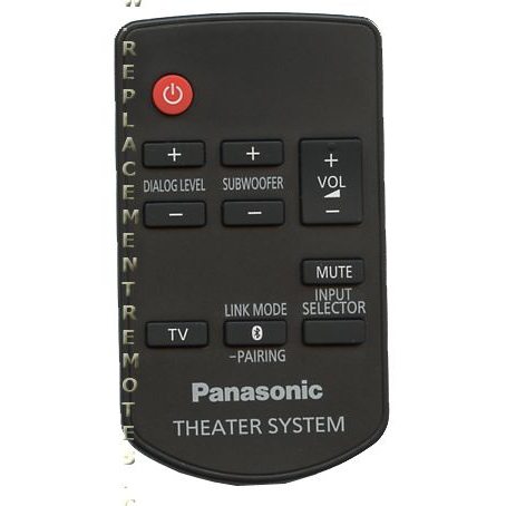 Panasonic N2QAYC000063 Sound Bar Remote Control