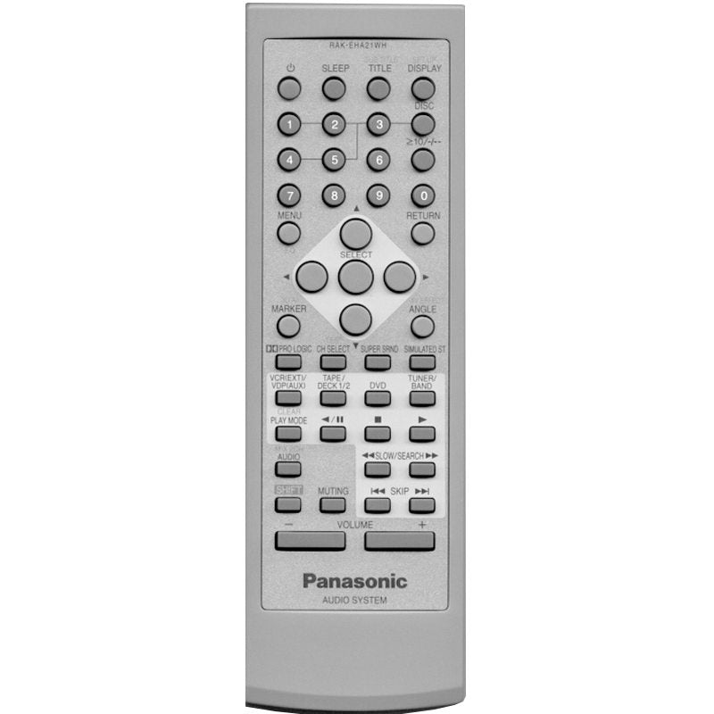 Panasonic RAKEHA21WH Audio Remote Control