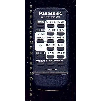 Panasonic RAKRX928WK CD Remote Control