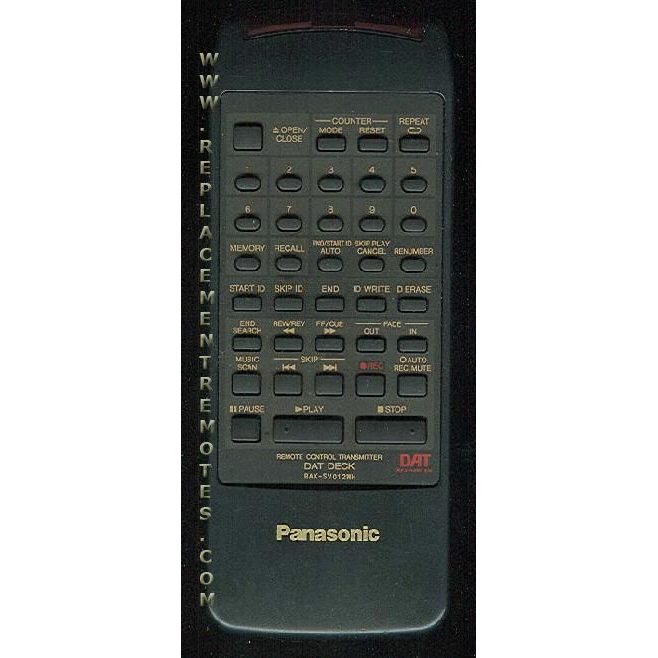 Panasonic RAKSV012WH Audio Remote Control