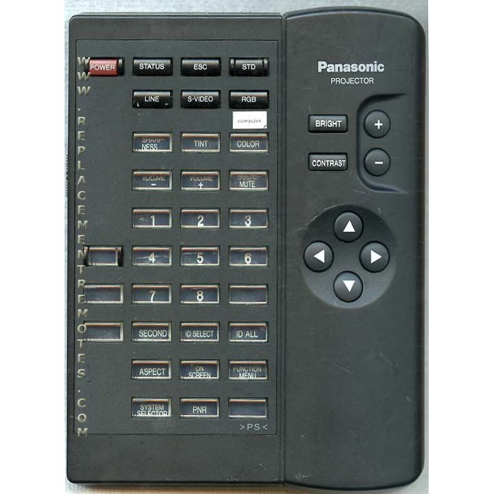 Panasonic TNQ10487 Projector Remote Control