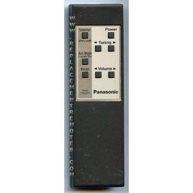 Panasonic TNQ2610 TV Remote Control