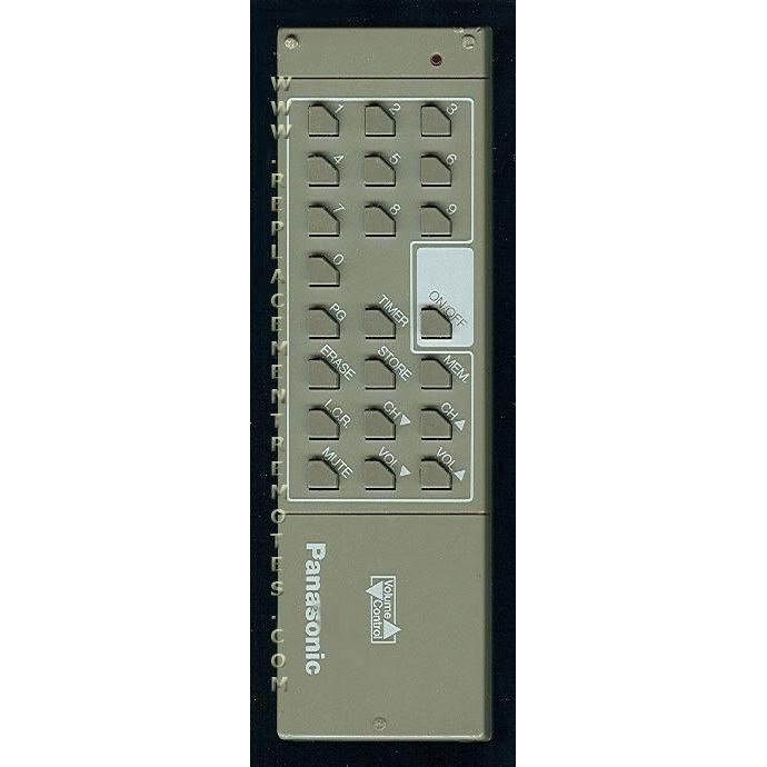 Panasonic TZPR170 TV Remote Control