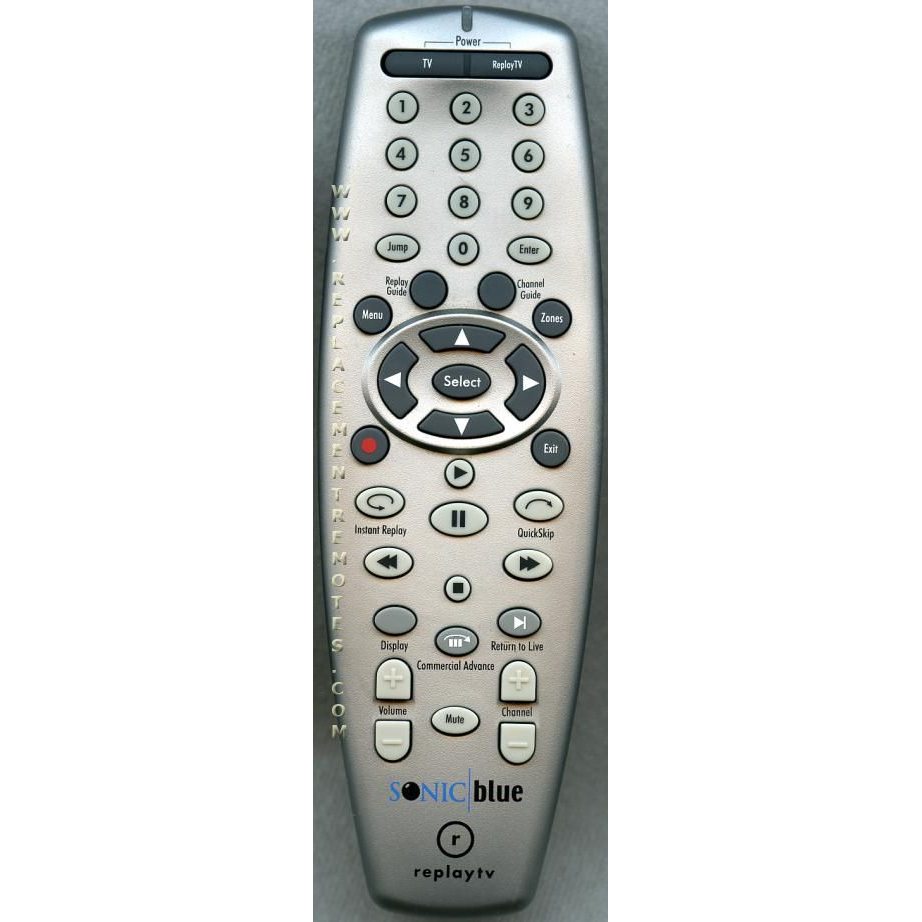 Panasonic URC4640B00 SonicBlue DVDR Remote Control