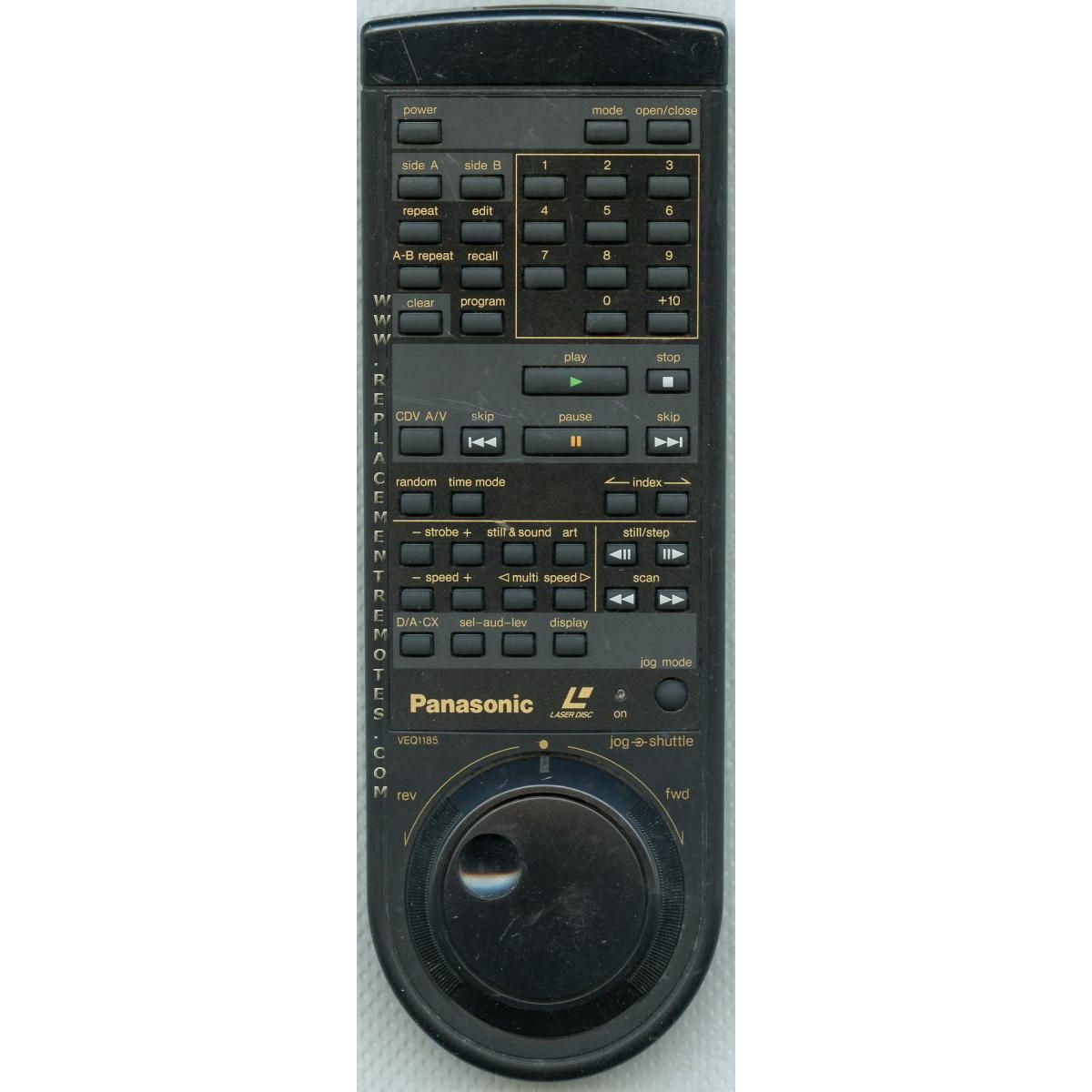 Panasonic VEQ1185 Projector Remote Control