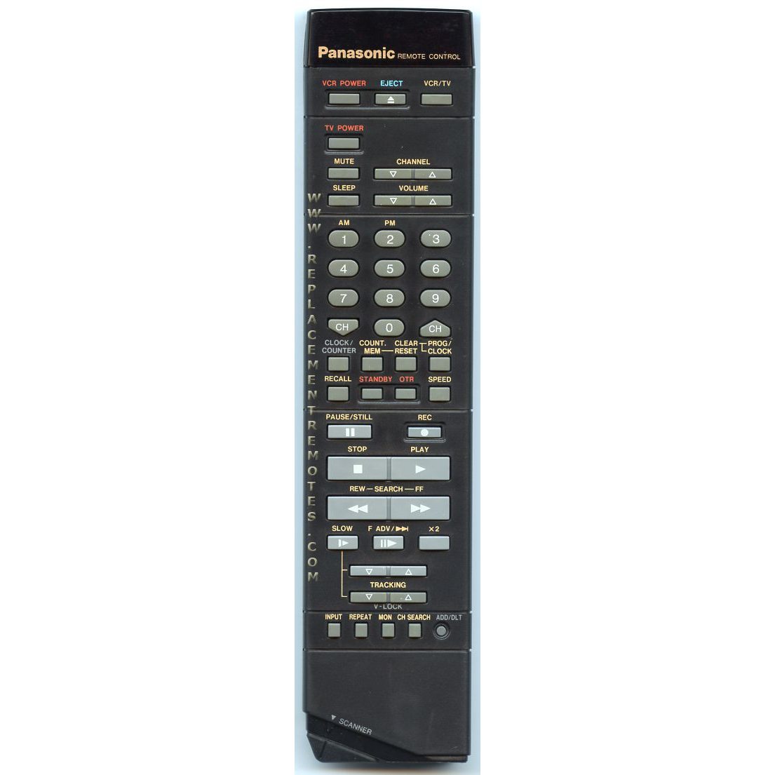 Panasonic VSQS0919 Audio Remote Control