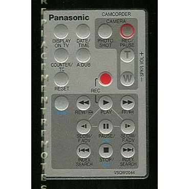 Panasonic VSQW0044 Video Camera Remote Control