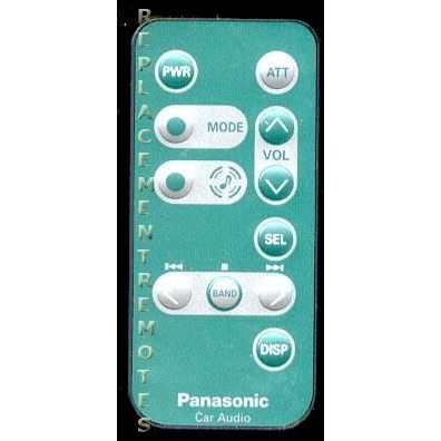 Panasonic YEFX9991783 Car Audio Remote Control