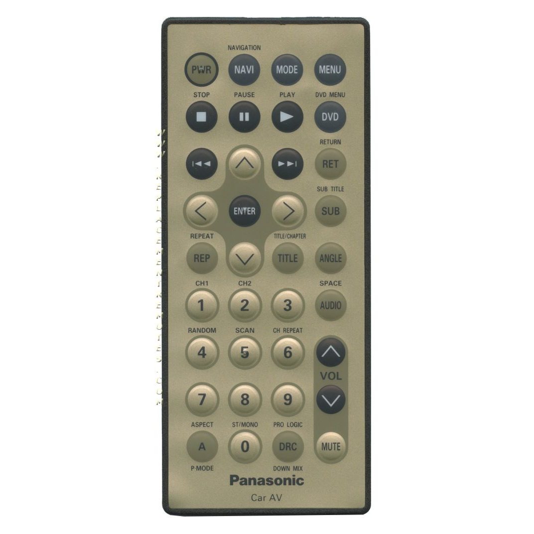 Panasonic YEFX9992601 Car Audio Remote Control